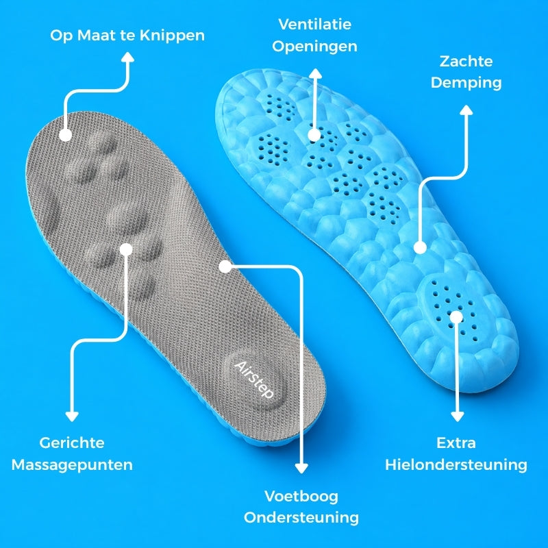 Airstep Massage Inlegzolen